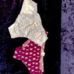 PINK VICTORIAS SECRET PANTIES